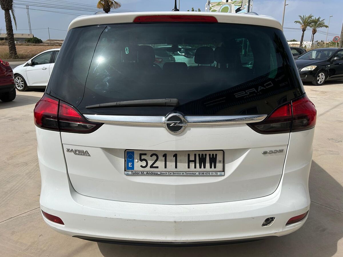 OPEL ZAFIRA TOURER 1.4 T SPANISH LHD IN SPAIN 106000 MILES SUPERB 7 SEATS 2014
